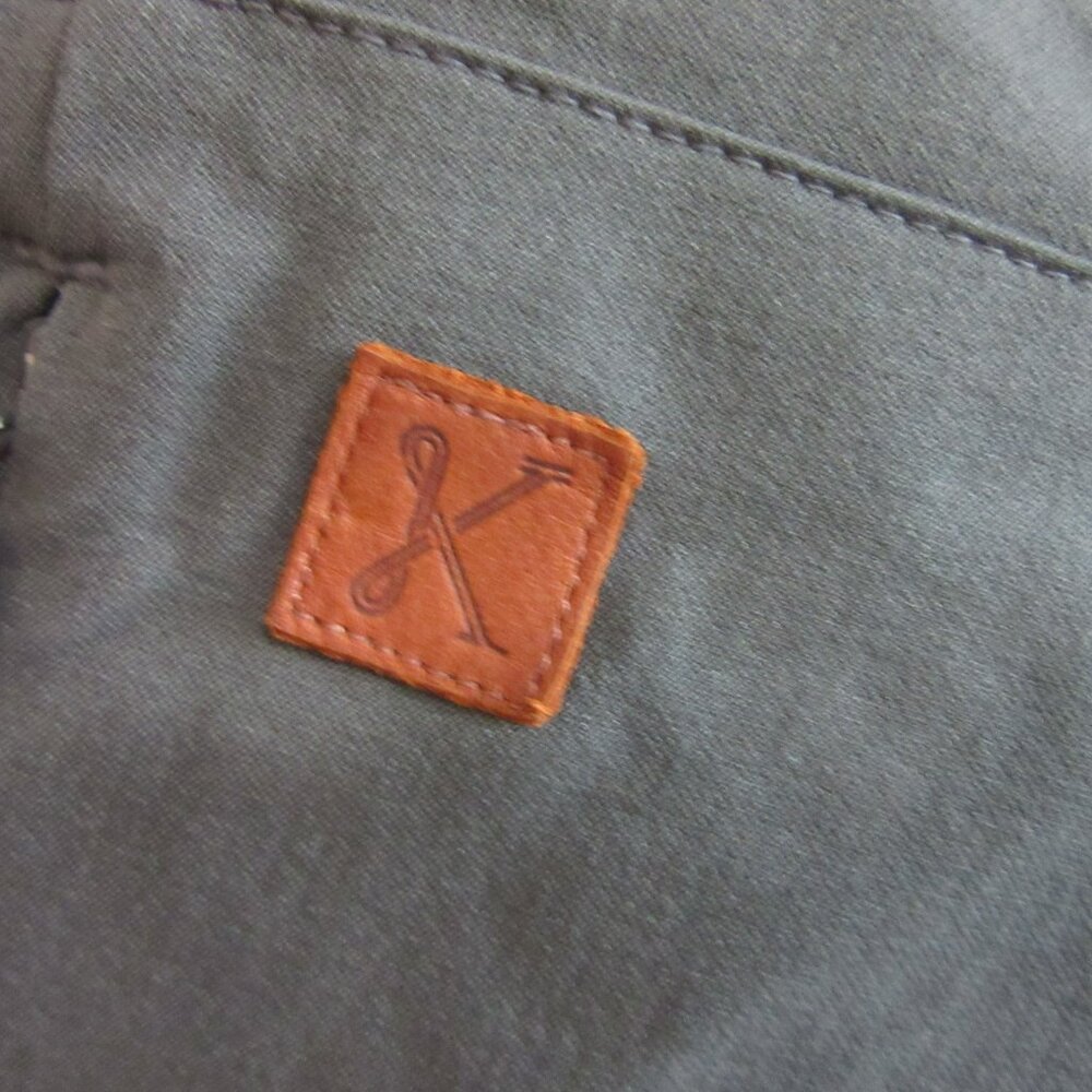 KITSBOW Gray Women's Athletic Biking 28 Shorts - Picture 3 of 5